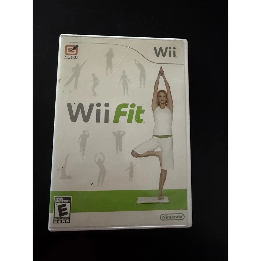 Nintendo Wii Fit game fitness interactive game,‎ very clean disc!